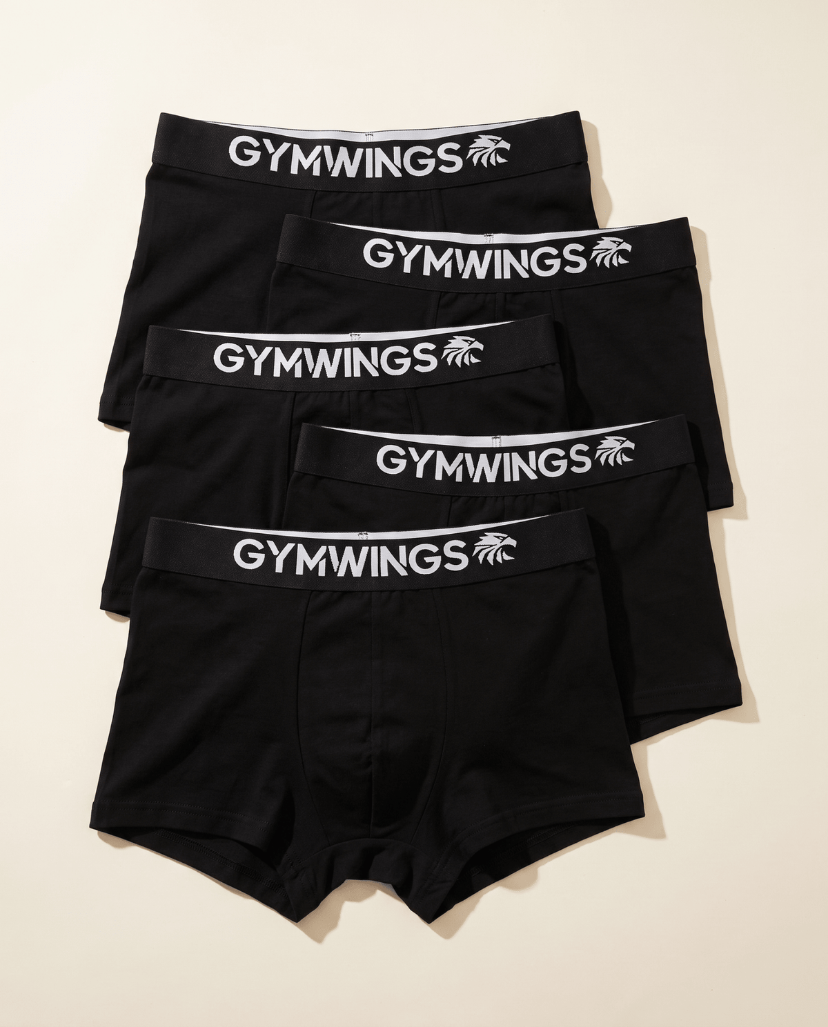 Core Boxer Brief - Black - GymWings