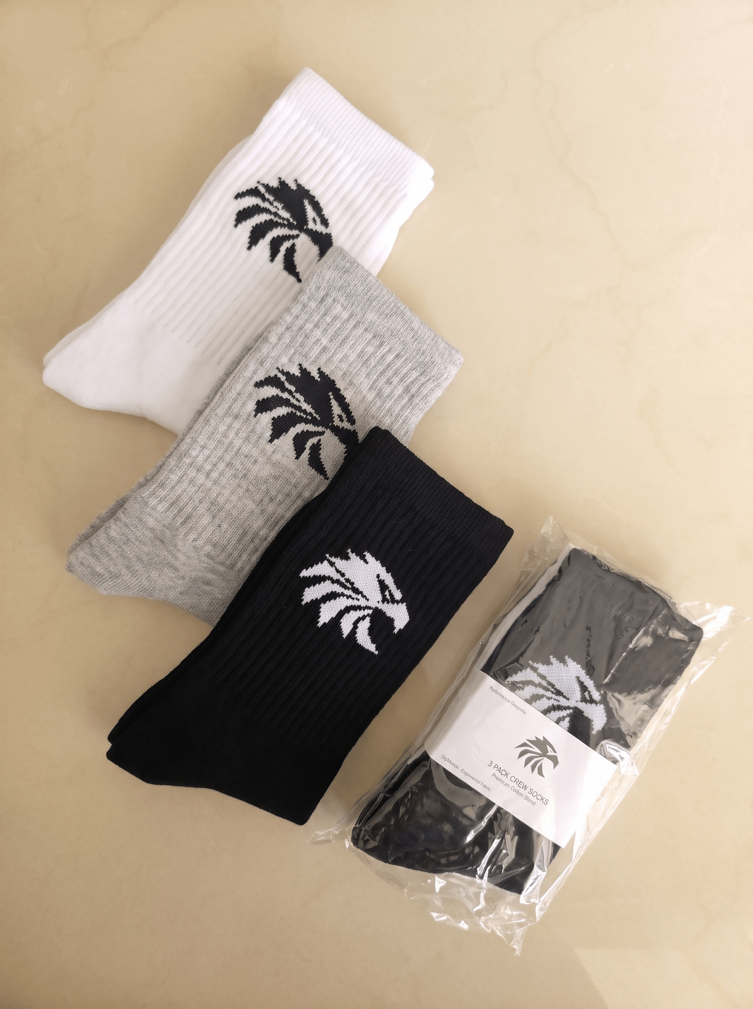 Ascent Performance Crew Socks - GymWings