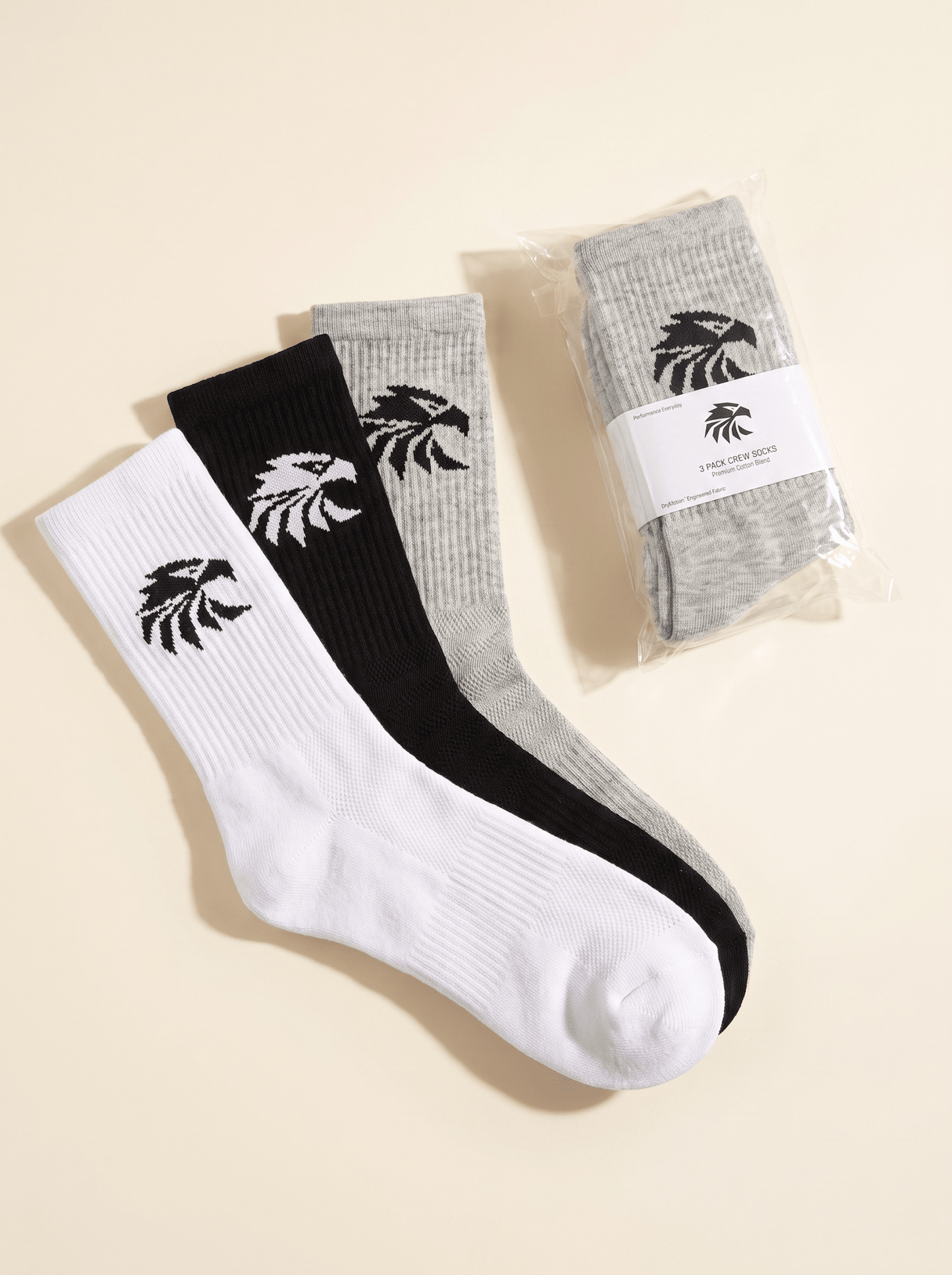 Ascent Performance Crew Socks - GymWings