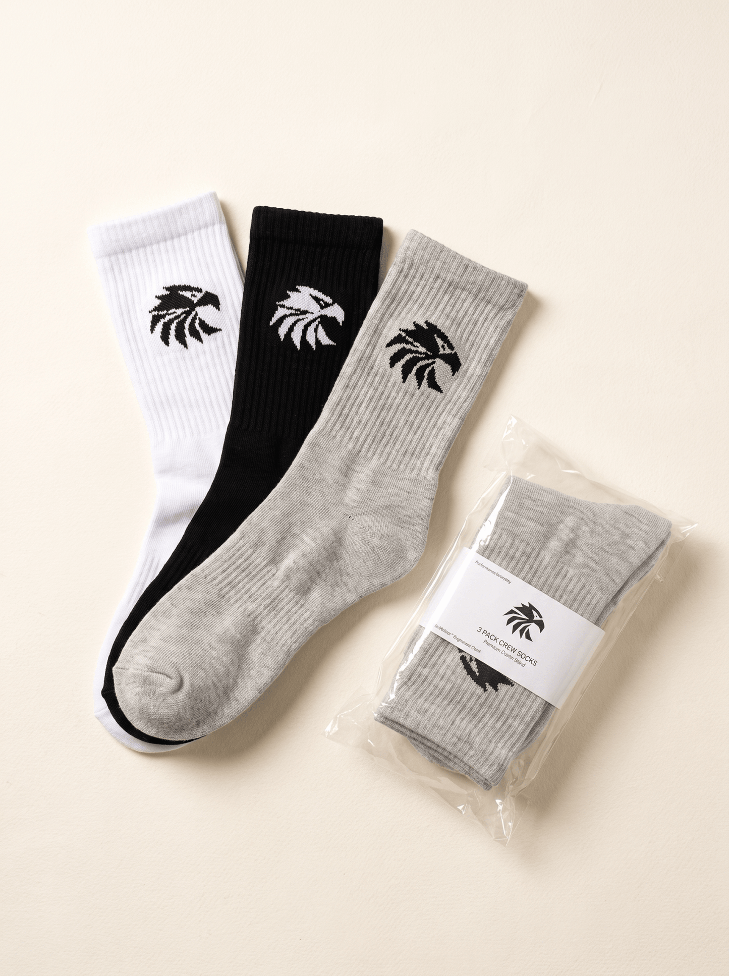 Ascent Performance Crew Socks - GymWings