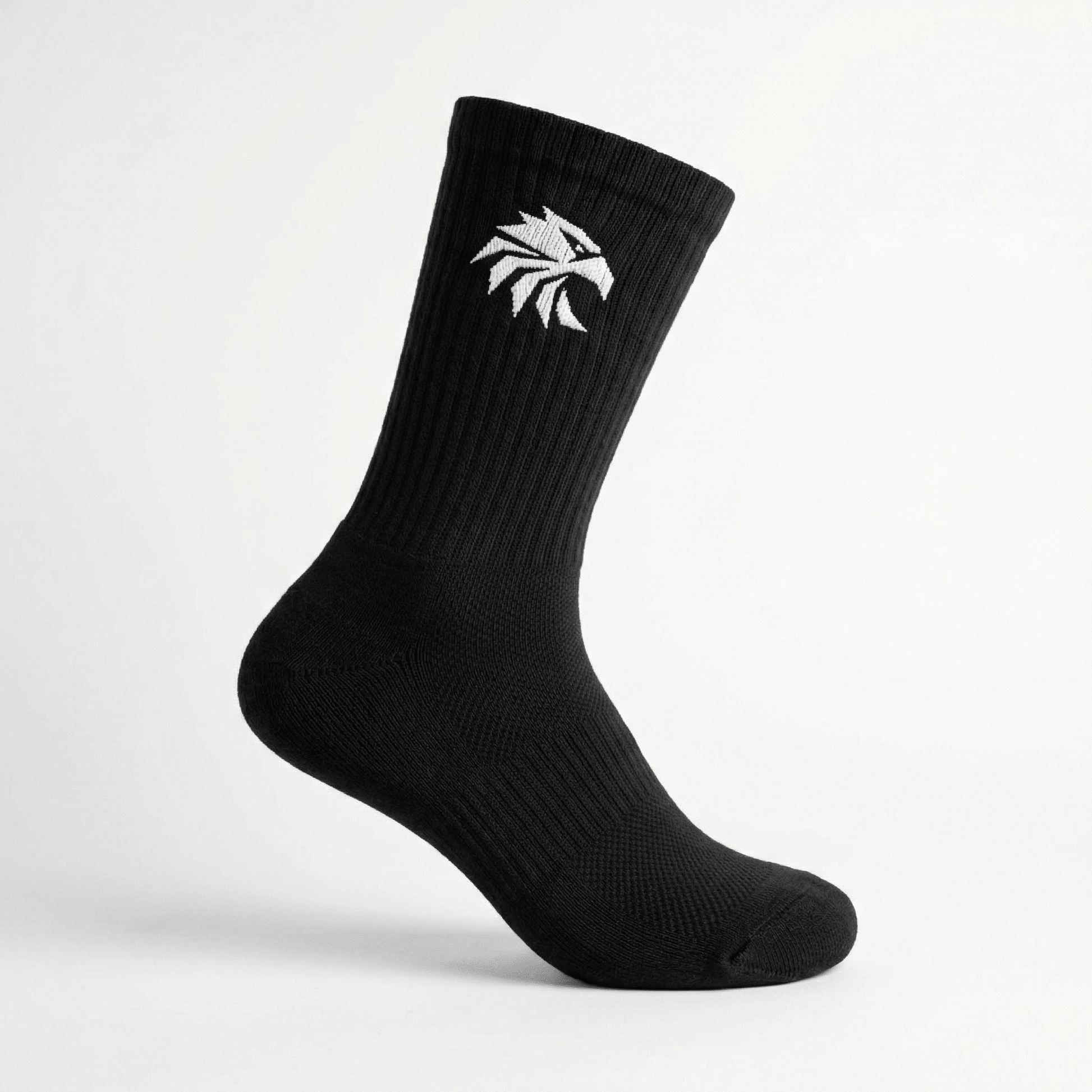 Cushioned Performance Crew Socks with Arch Support