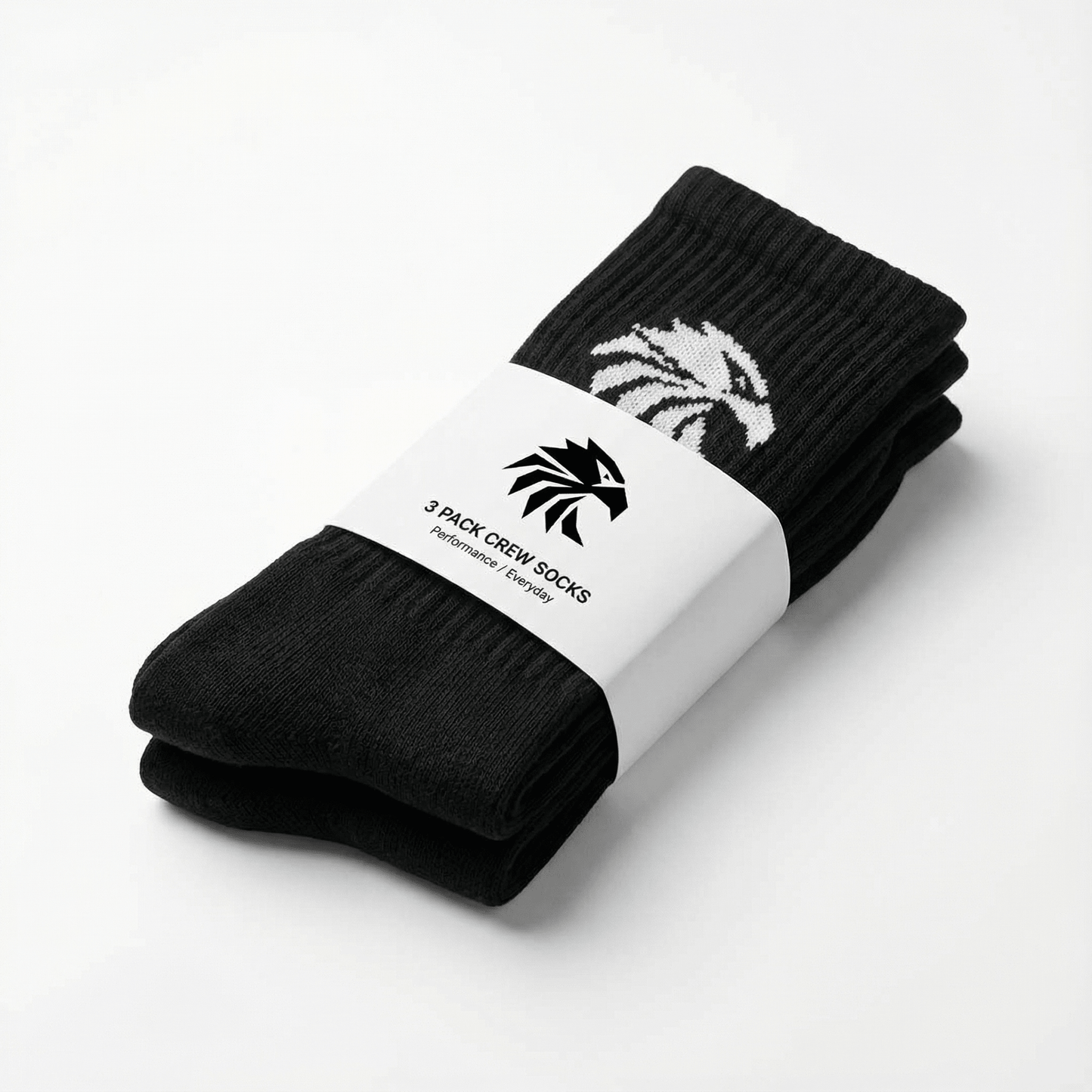 GymWings Ascent Performance Socks Folded