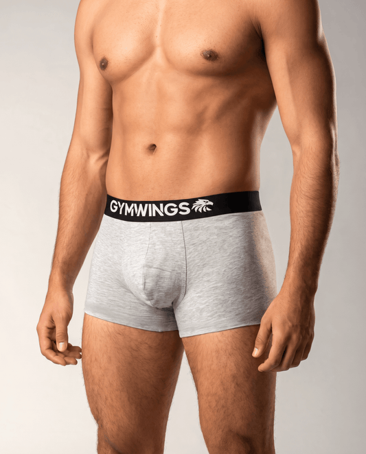 Core Boxer Brief - Grey - GymWings