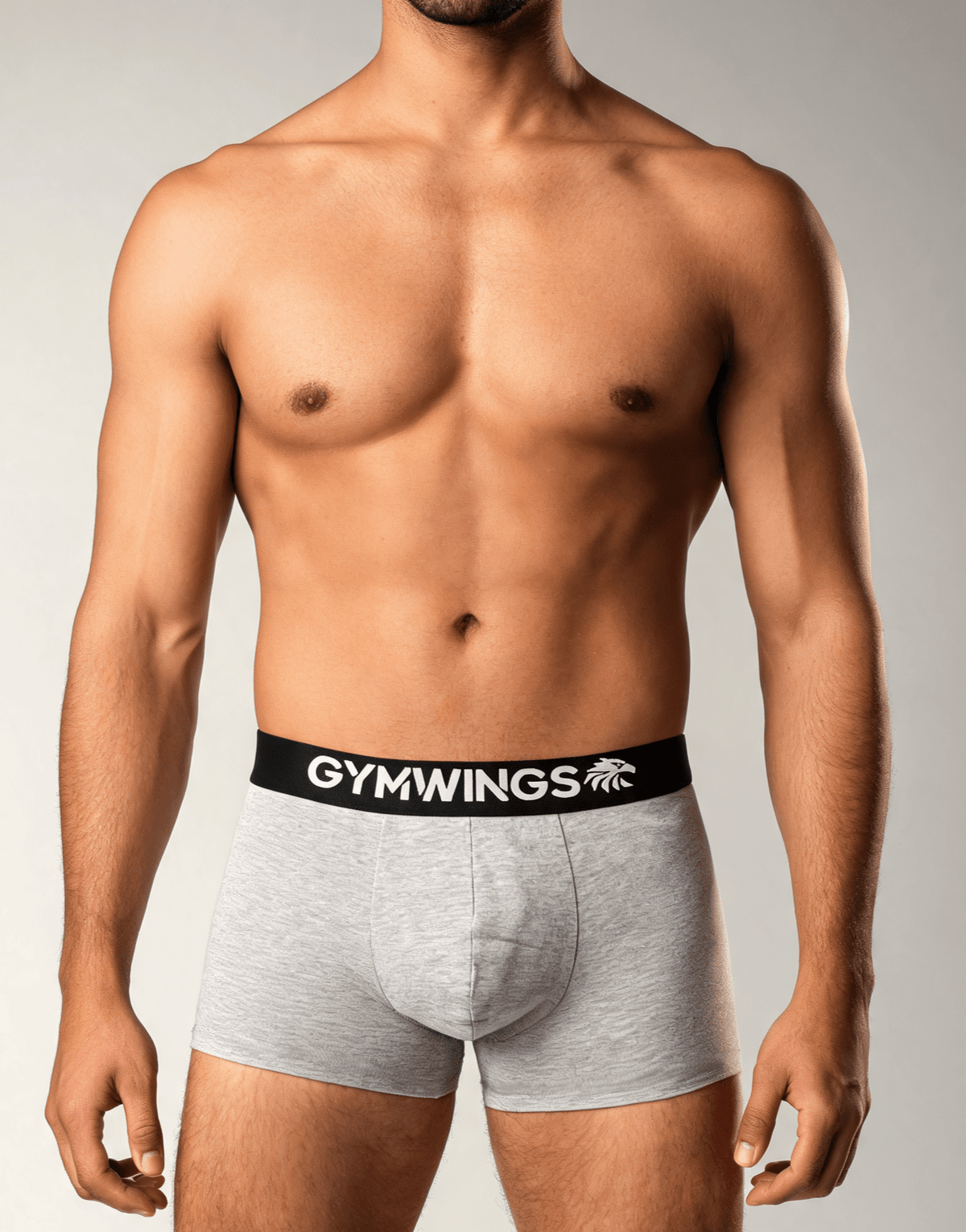 Core Boxer Brief - Grey - GymWings