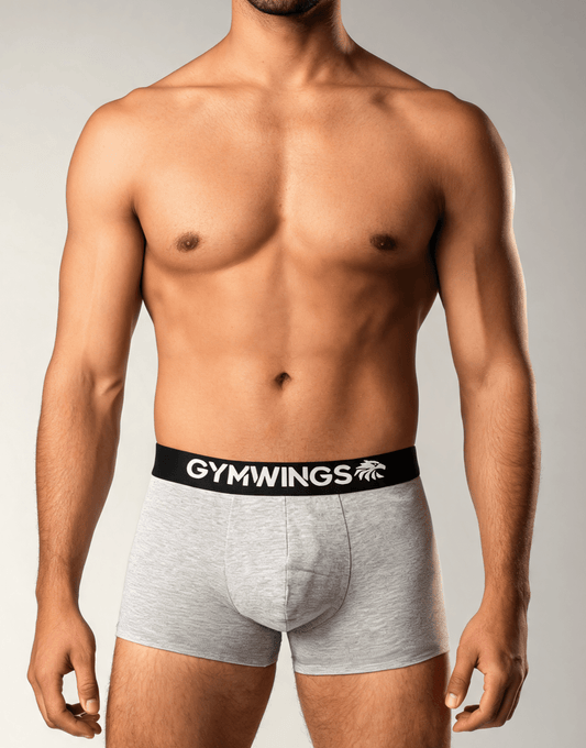 Core Boxer Brief - Grey - GymWings