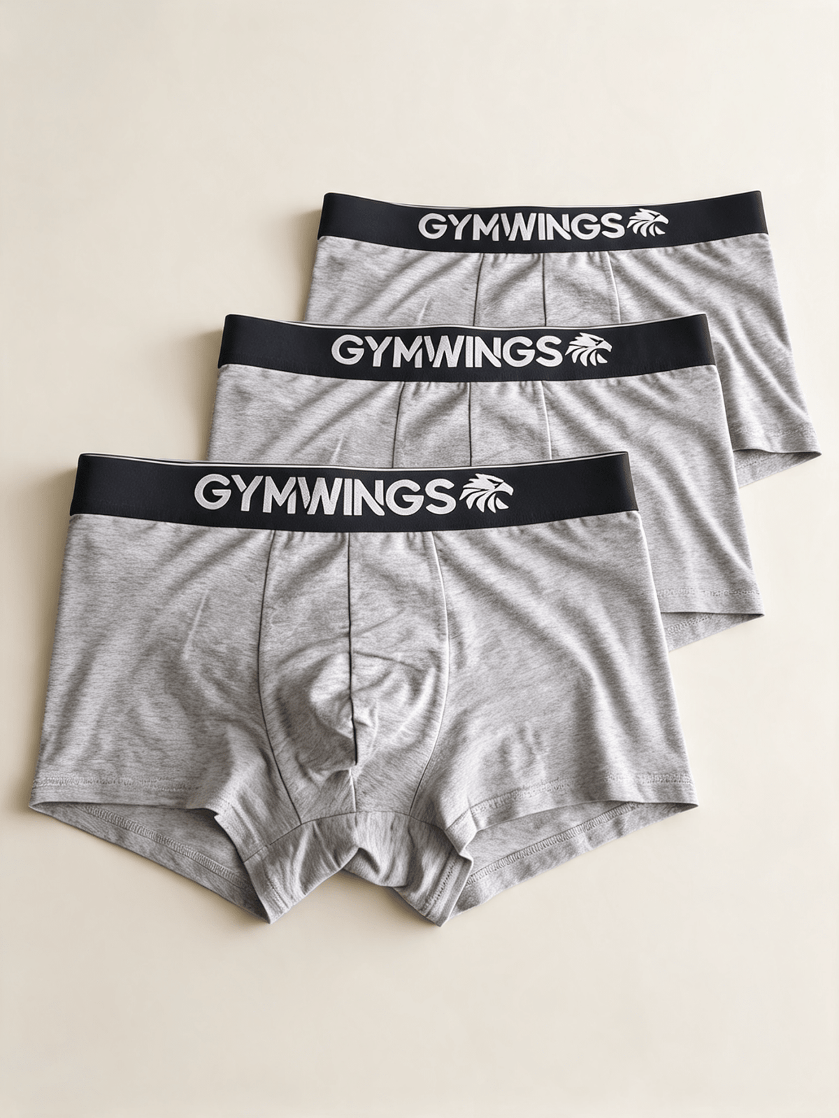 Core Boxer Brief - Grey - GymWings