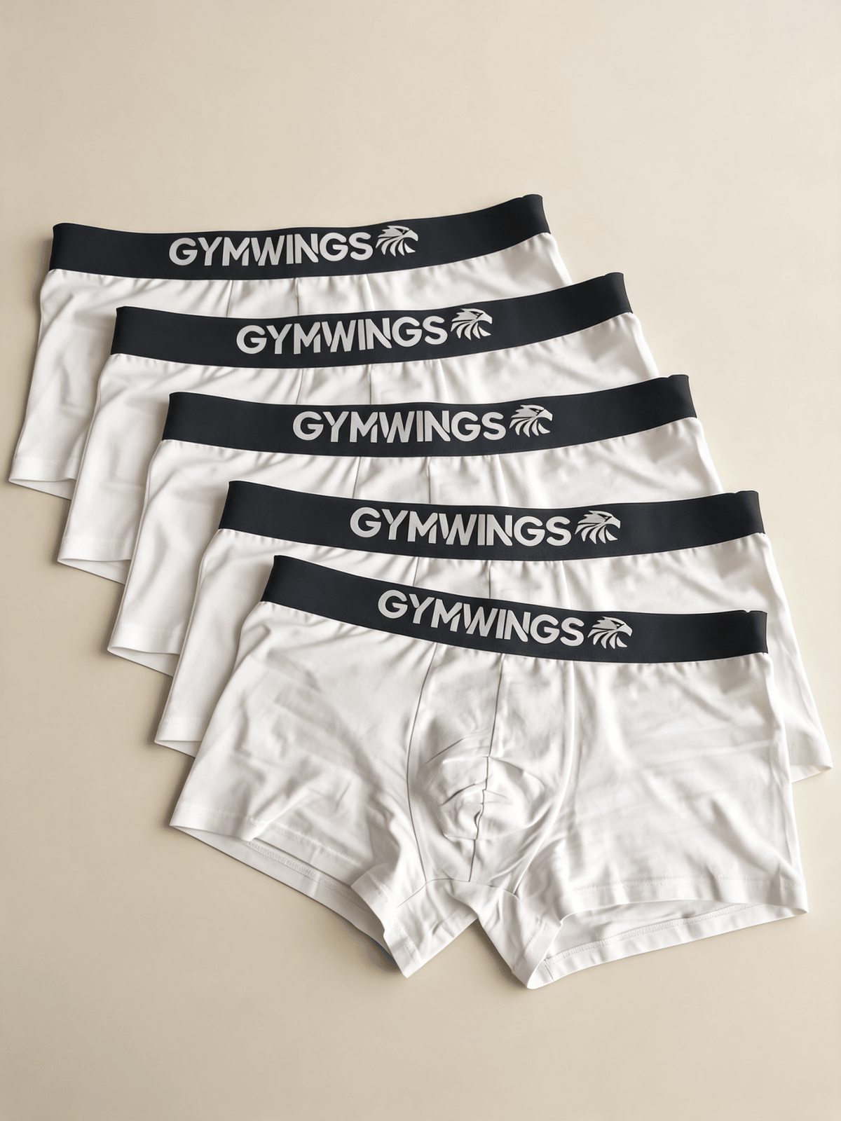 Core Boxer Brief - White - GymWings